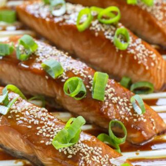 Lachs asiatisch aus dem Ofen