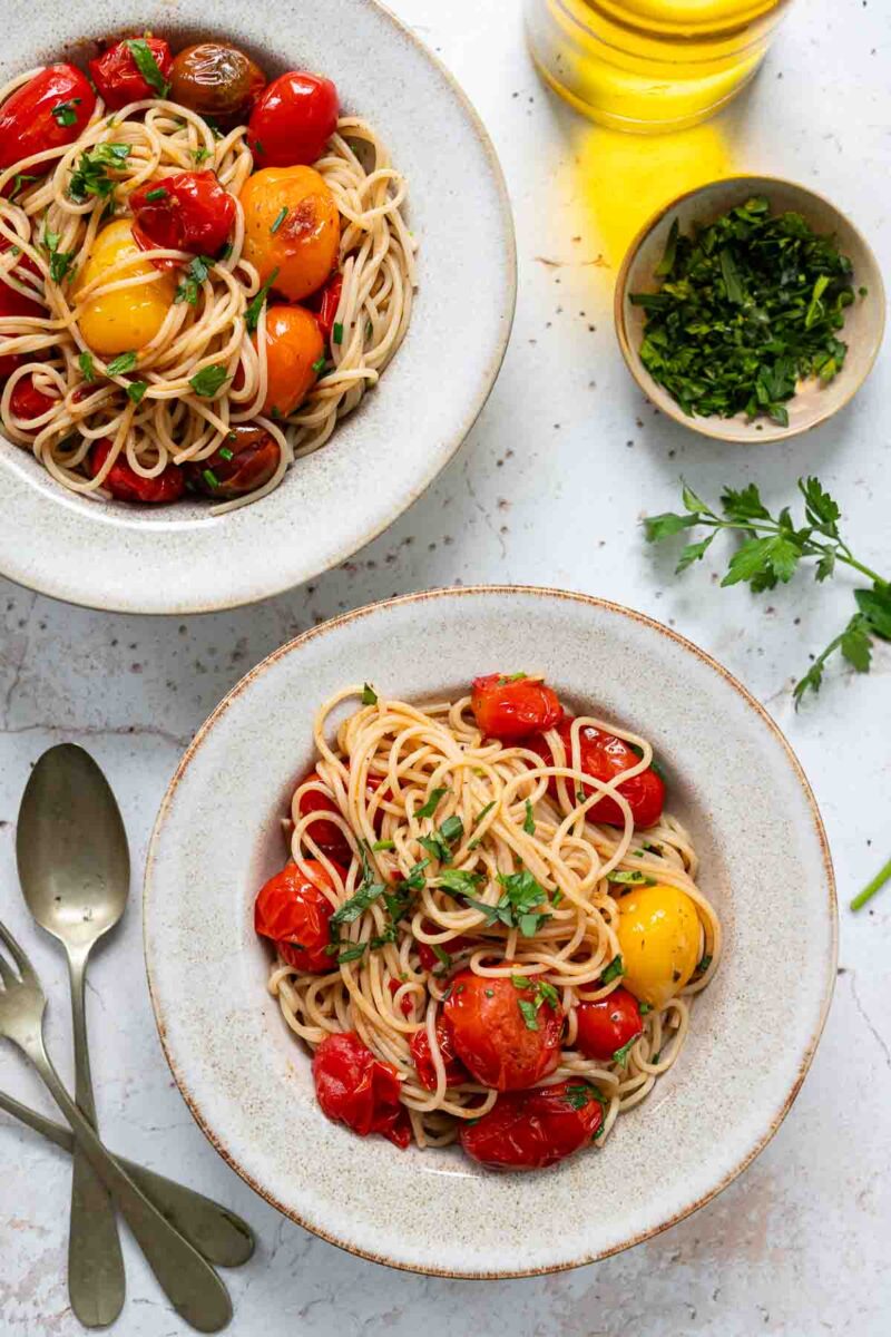 Spaghetti mit Sardellen und Tomaten Rezept
