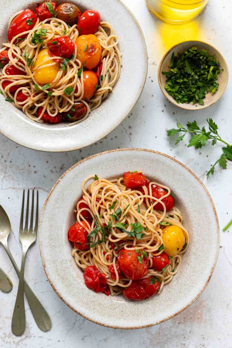 Spaghetti mit Sardellen - einfaches Rezept