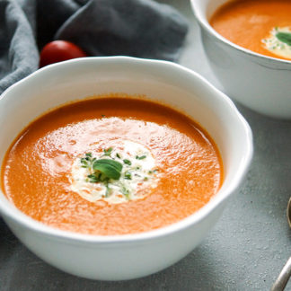 Tomato Orange Soup Recipe | Elle Republic | Simple & Healthy