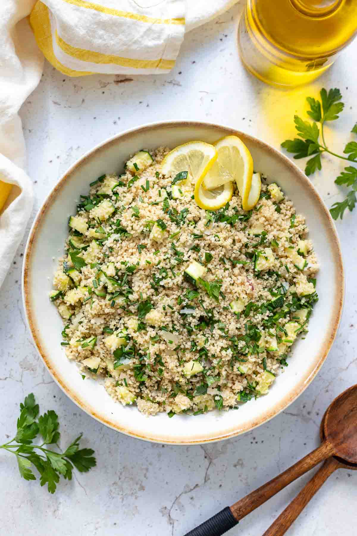 Einfaches Couscous Rezept mit Zucchini