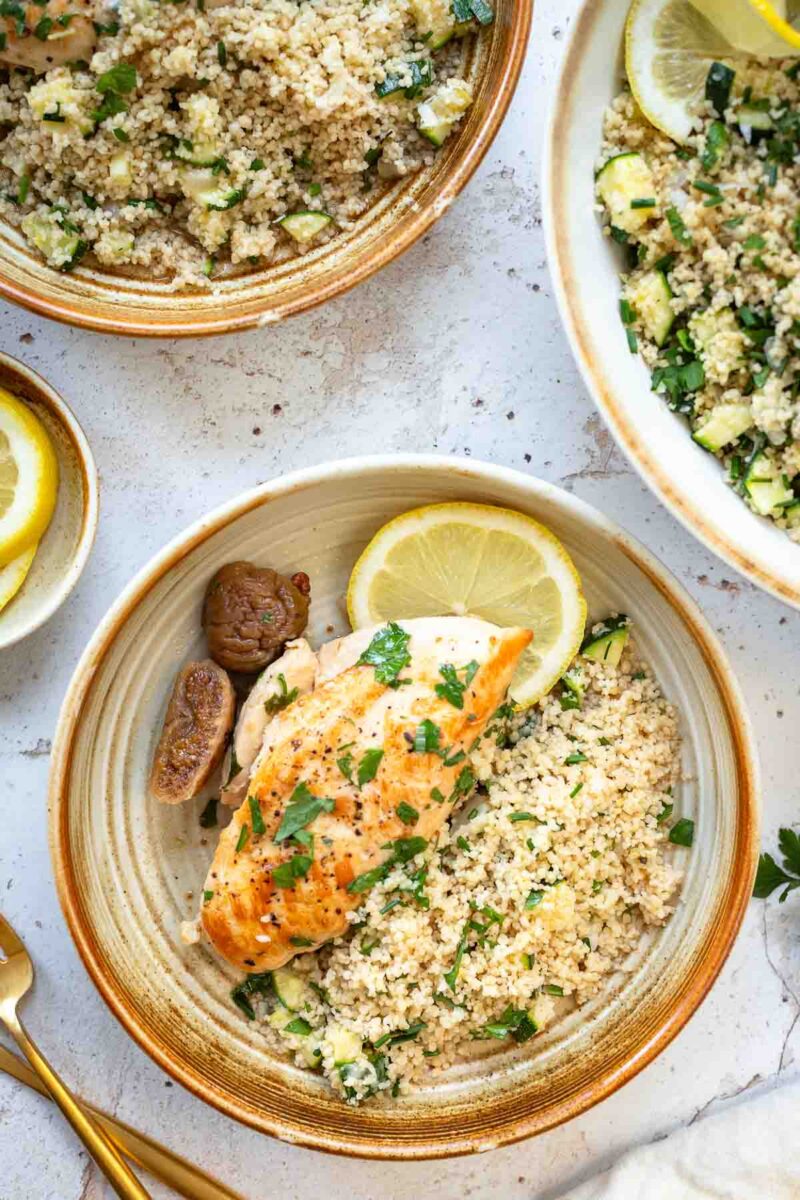 Couscous mit Zucchini Rezept