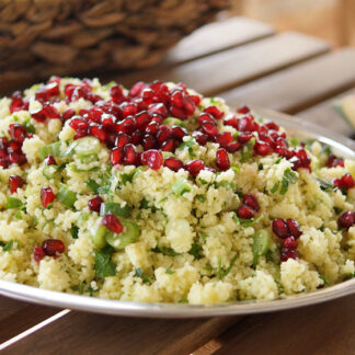 Lemon and Parsley Couscous with Pomegranate