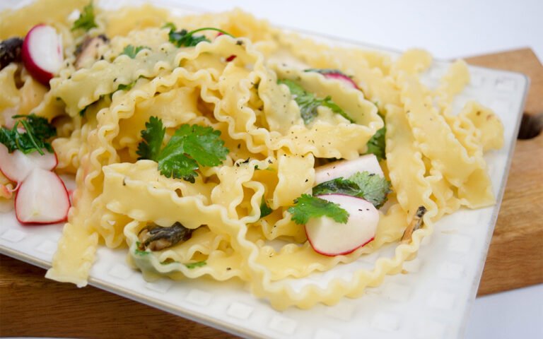Pasta with Smoked Sardines