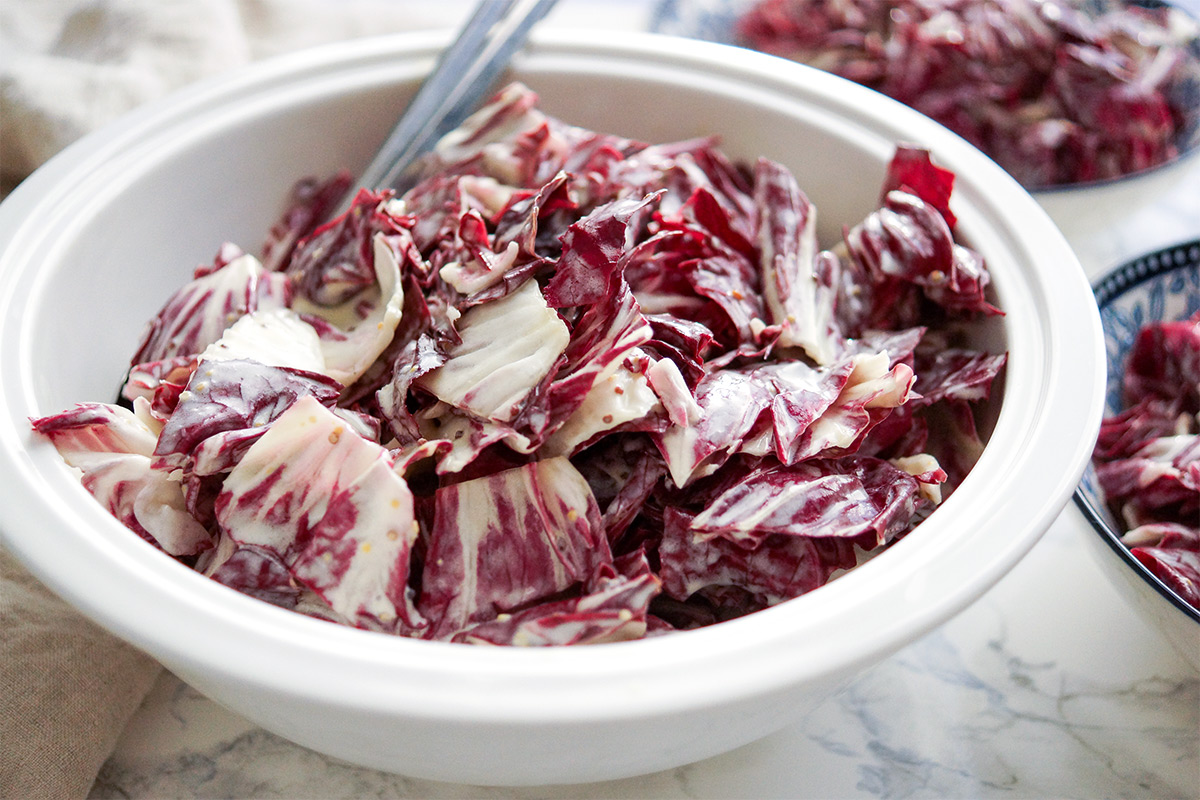 Creamy Wintery Radicchio Salad | Recipe | Elle Republic