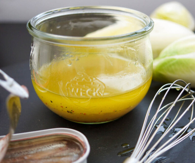 Homemade Lemon Anchovy Dressing Recipe Elle Republic