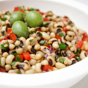 Schwarzaugenbohnen-Salat