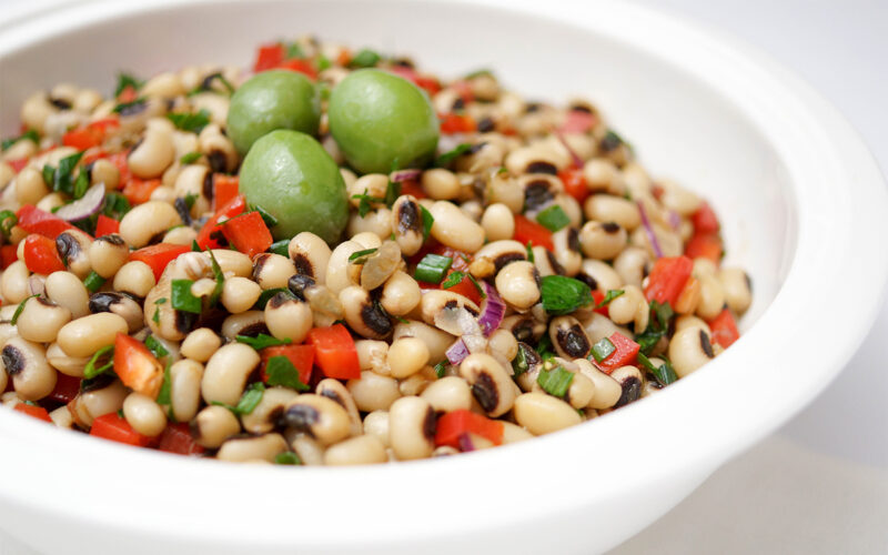 GreekStyle BlackEyed Peas Vegan Recipe Elle Republic
