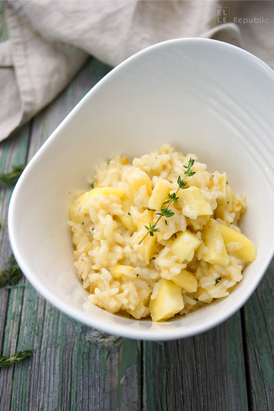 Parsnip Apple Risotto