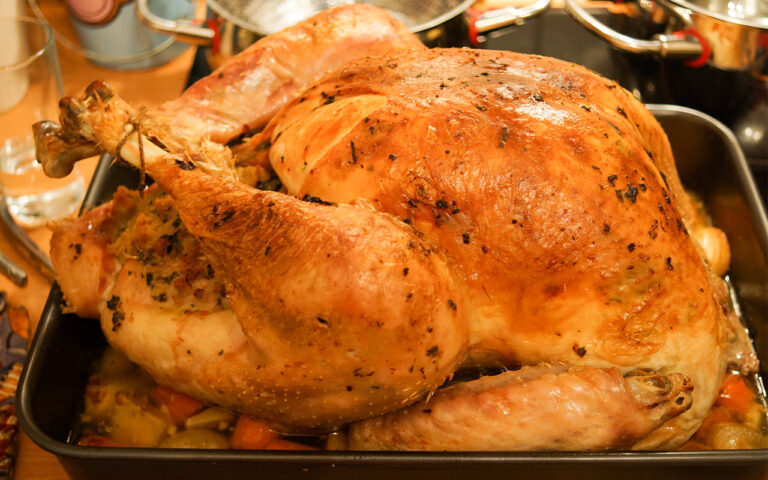 Truthahn mit Salbei-Füllung