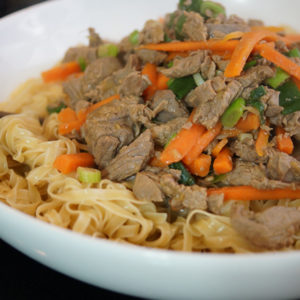Ginger-Orange Beef Stir-Fry