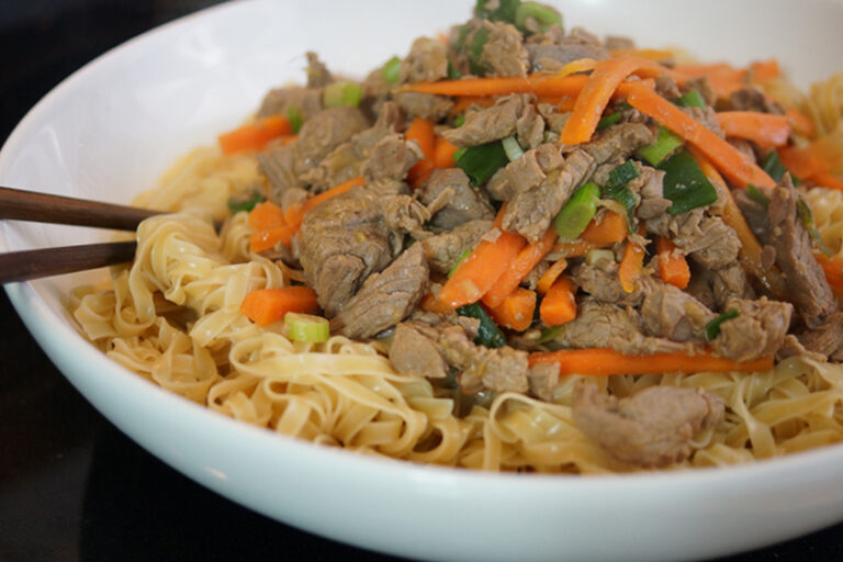 Ginger-Orange Beef Stir-Fry