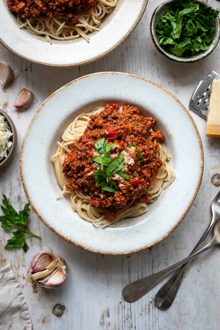 klassiches Spaghetti Bolognese Original Bolognese Sauce Rezept