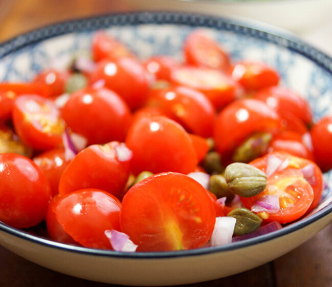 Tomato Caper Salad