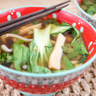 Spicy Asian Hotpot with Udon Noodles