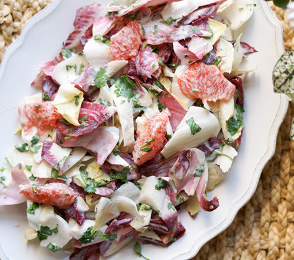 Chicorée-Salat mit Grapefruit in Joghurt-Dressing | Elle Republic