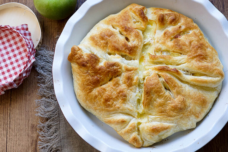 Camembert Apple Pie