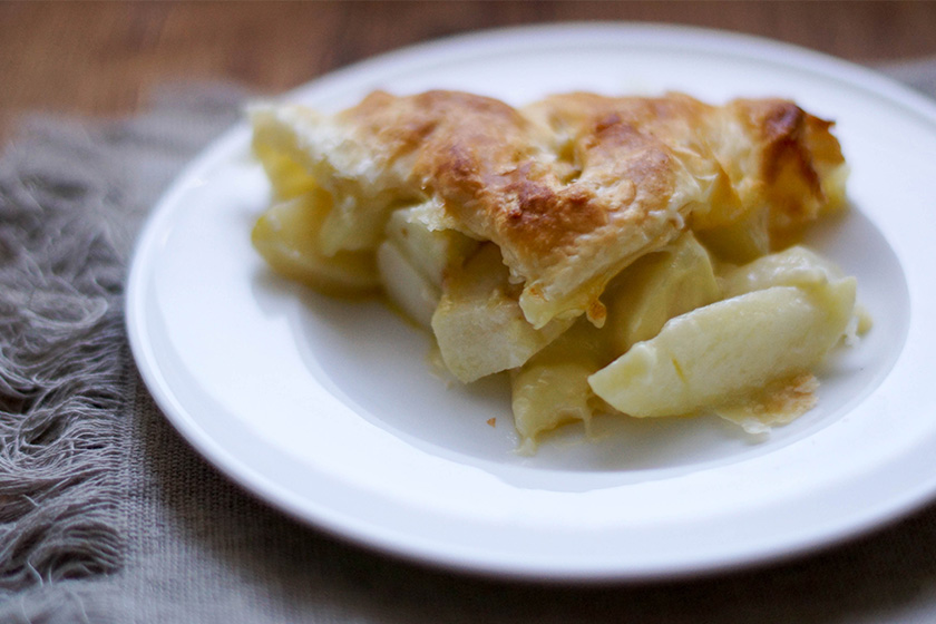 Apfel-Pastete (Apple Pie) mit Camembert von Elle Republic