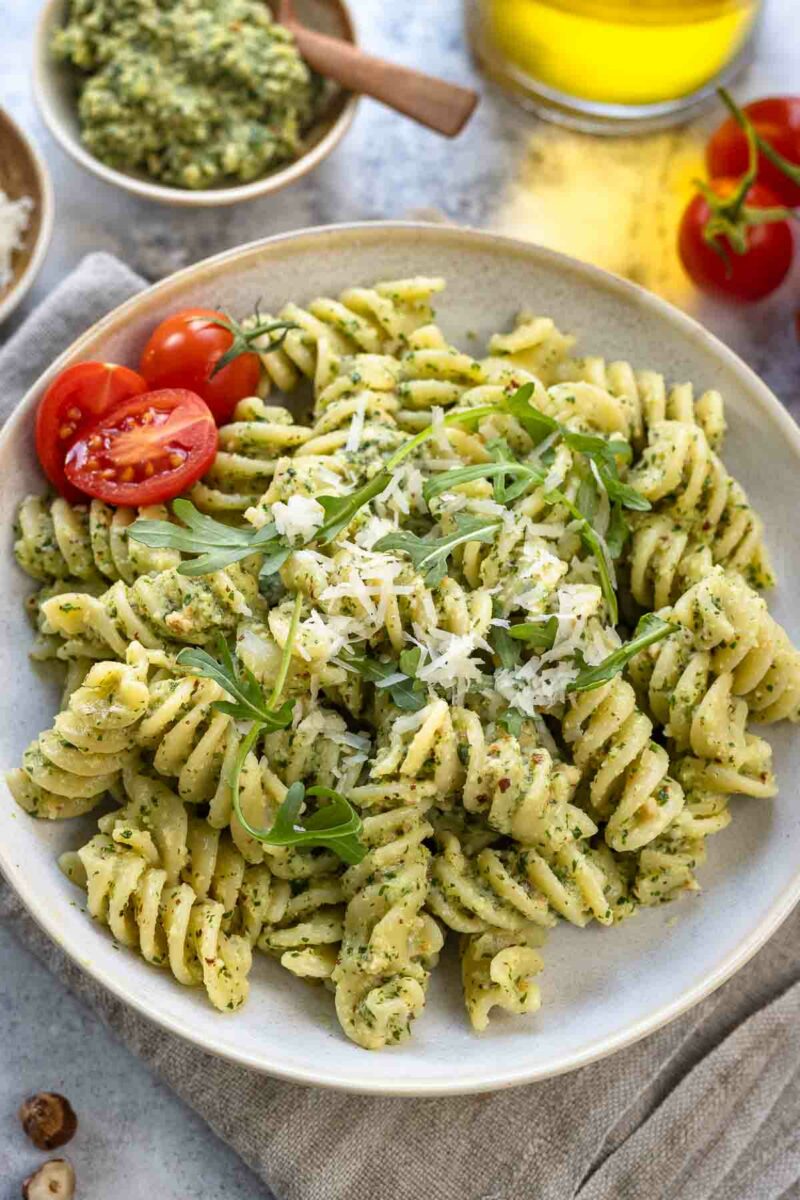 Hazelnut Pesto Pasta