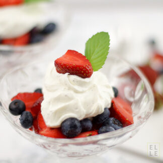 Erdbeeren mit Vanille-Mascarpone