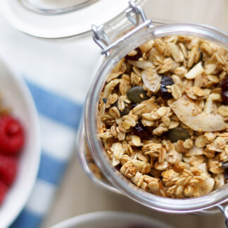 Nutty Coconut Granola (+ Parfait Recipe)