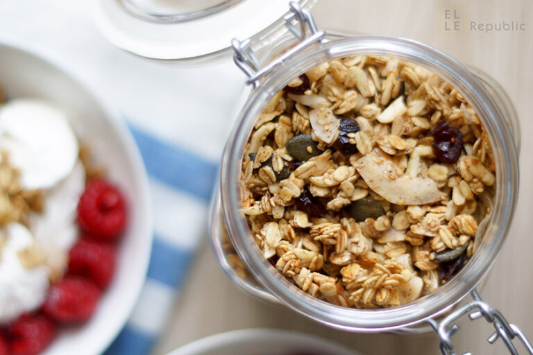 Nutty Coconut Granola (+ Parfait Recipe)