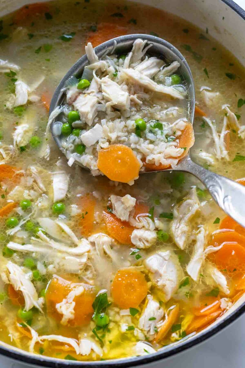Classic Chicken and Rice Soup