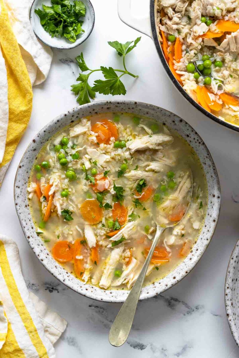 Classic Chicken and Rice Soup