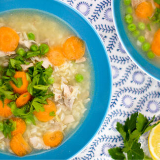 Classic Chicken and Rice Soup