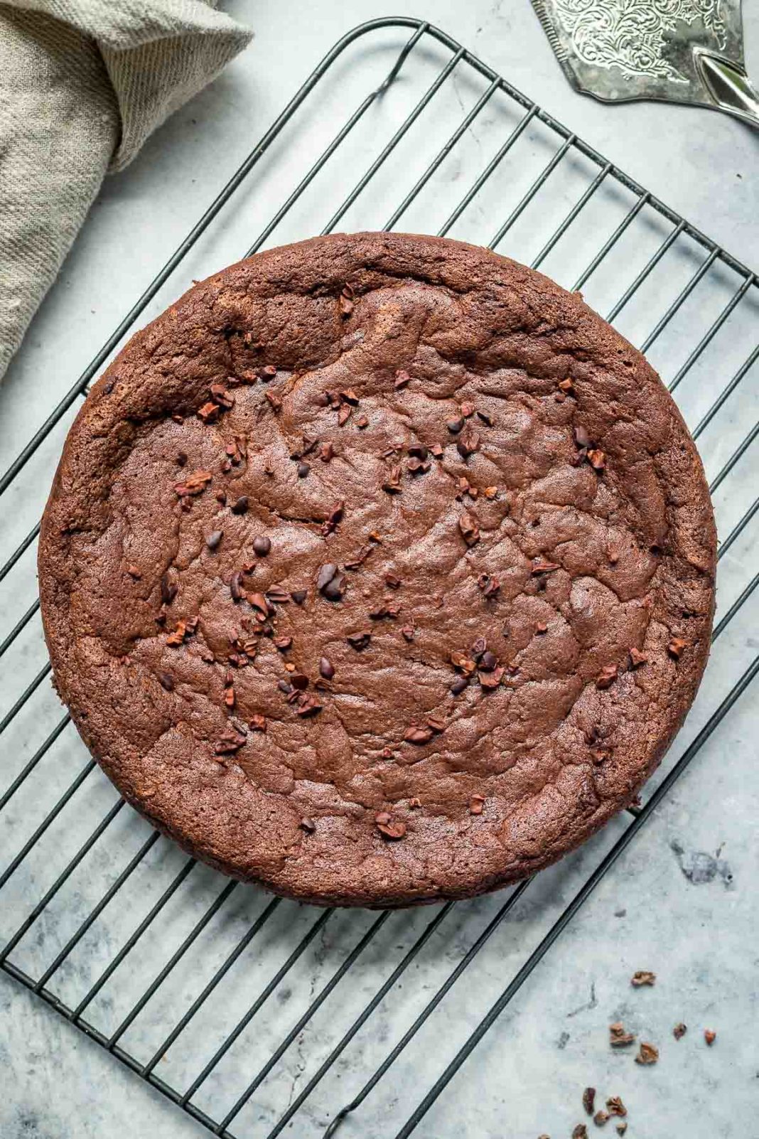 Einfacher Schokoladenkuchen (glutenfrei) | Rezept | Elle Republic