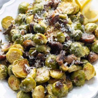 Roasted Brussels Sprouts with Chestnuts Roasted Brussels Sprouts with Chestnuts