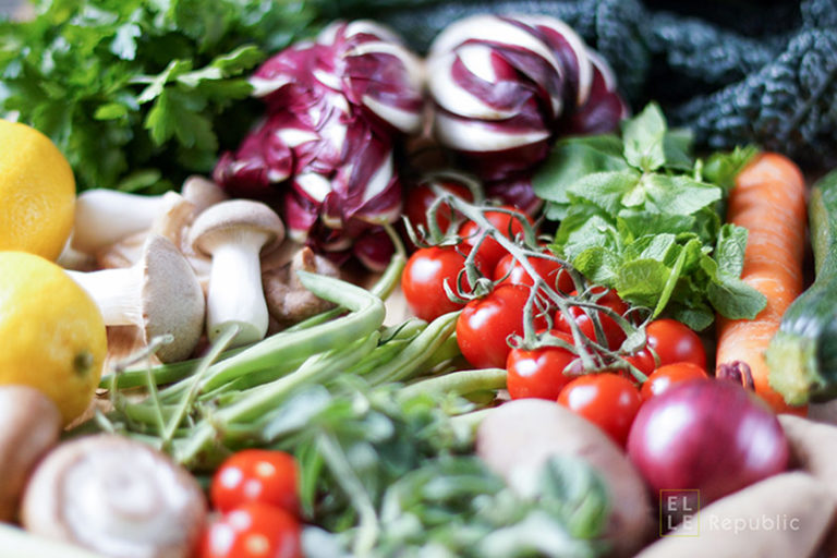 Gemüse frisch vom Markt für selber kochen ist cool