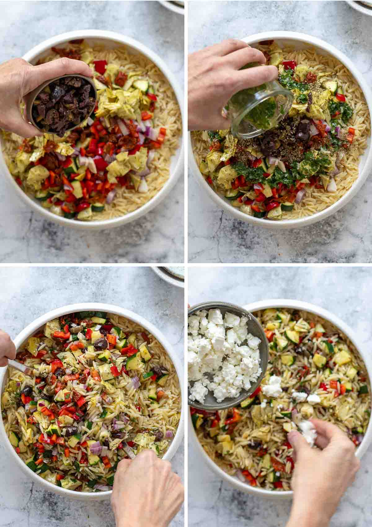 Orzo Rezept Zubereitungs-Schritte