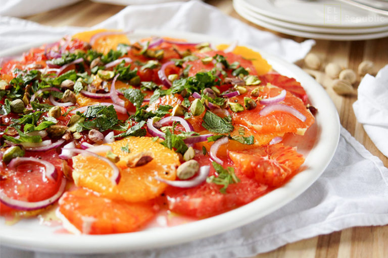 Citrus Salad with Pistachios and Mint