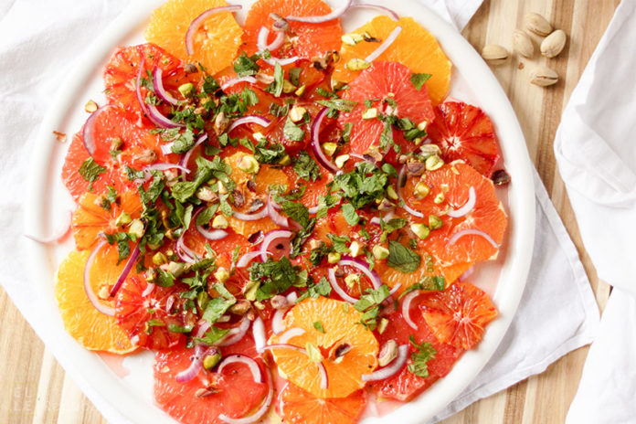 Orangensalat mit Pistazien | Elle Republic
