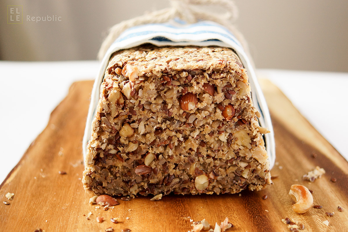 Nut Seed Loaf (Gluten-free + Vegan)