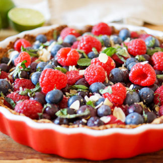 Berry Oat Tart (Gluten-free)