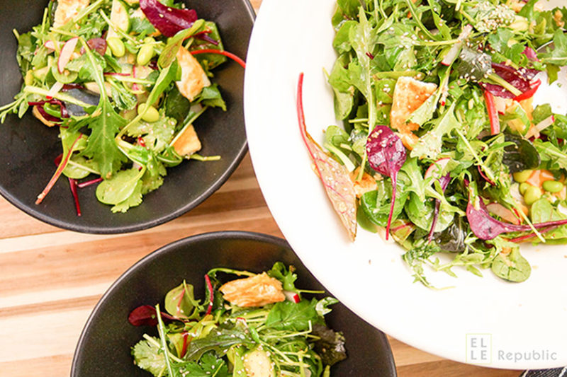 Asiatischer Salat mit Edamame | Elle Republic