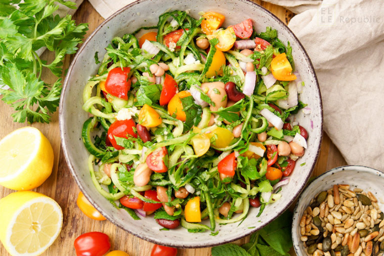 Mediterranean Bean Salad