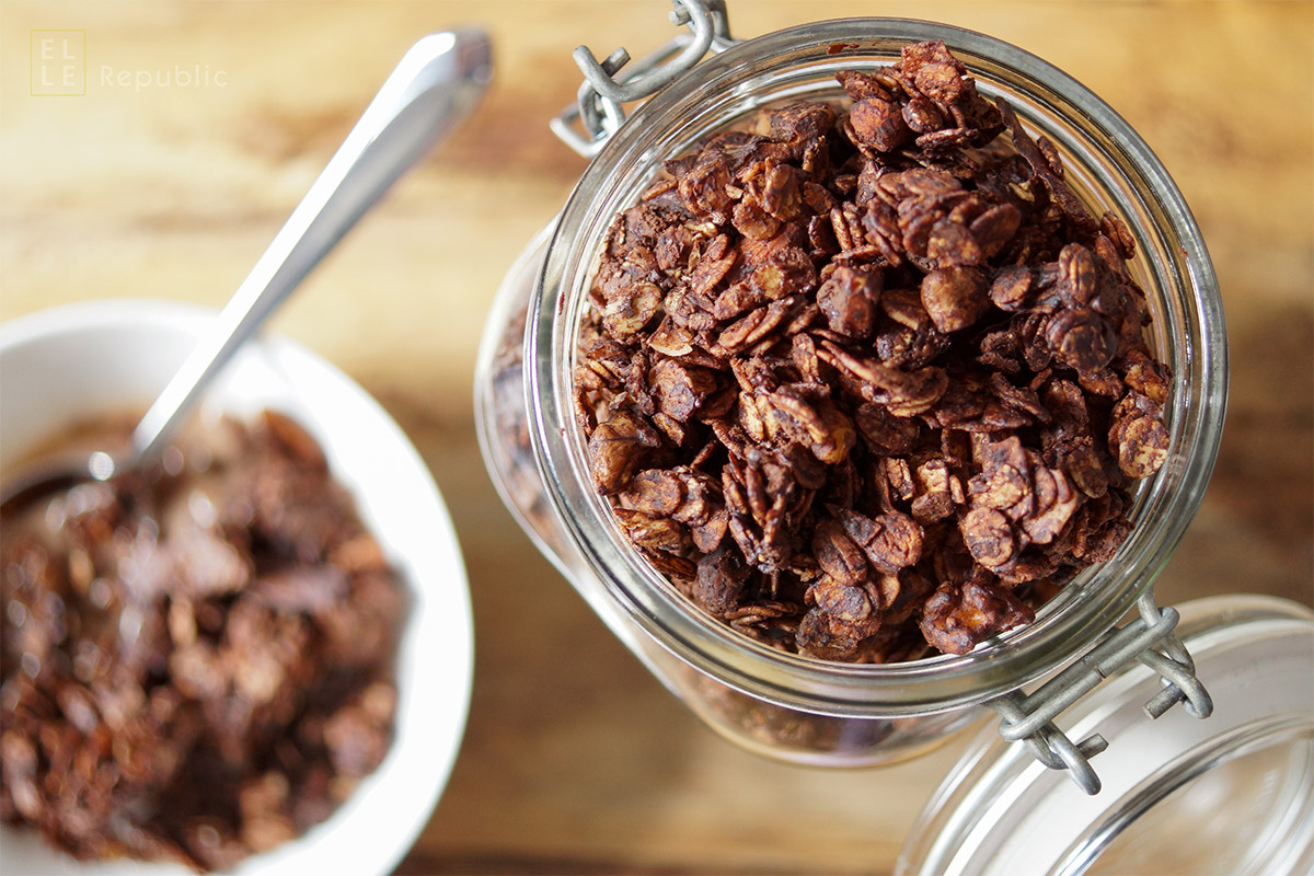 Granola al cioccolato fondente