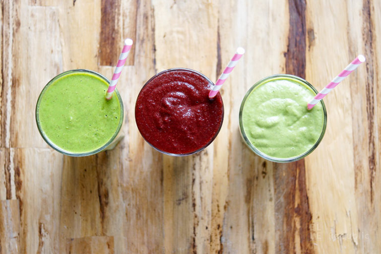 Spinat-Smoothies (Grüne Smoothies für Anfänger)