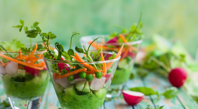 gesunder Salat, vegan, Ernährung, nachhaltig, Nährstoffe, Vitamine
