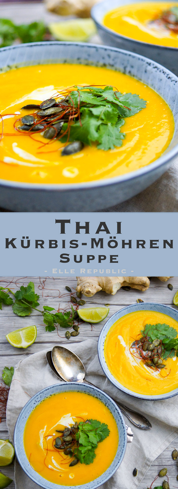 Thai Kürbis-Möhren-Suppe