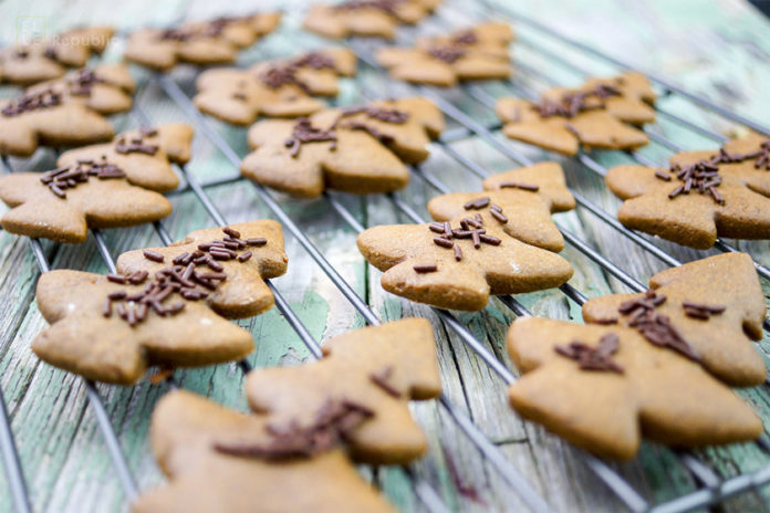 Lebkuchensterne zu Weihnachten (kanadisches Gingerbread) Rezept