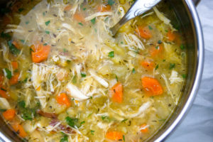 Simple Chicken Potato Soup | Recipe | Elle Republic