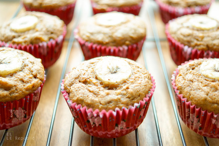 Banana Bread Muffins (Vegan)
