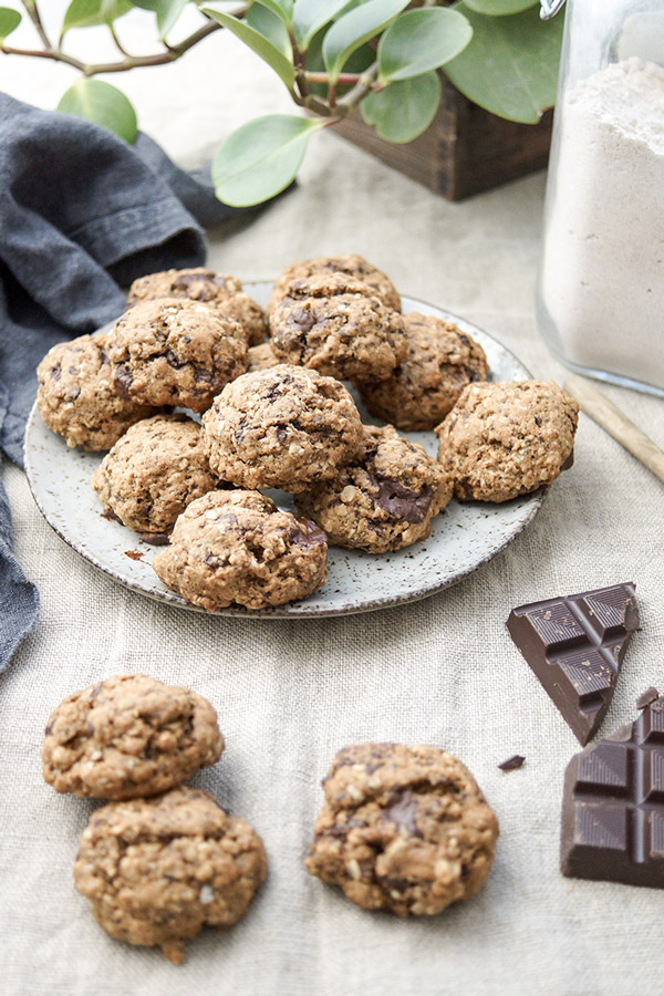 Vegane Schoko-Cookies Rezept | Elle Republic | Einfach &amp; Gesund