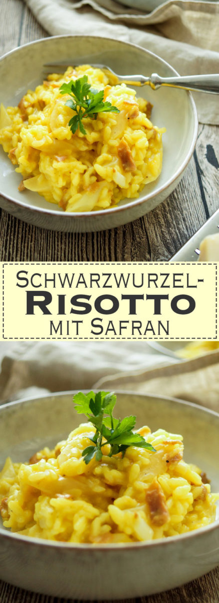 Schwarzwurzel-Risotto mit Safran Rezept | Elle Republic