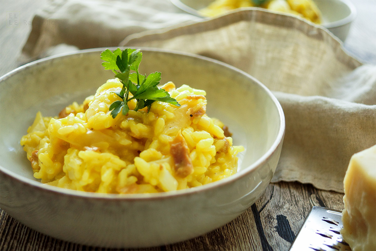 Schwarzwurzel Risotto Mit Safran Rezept Elle Republic