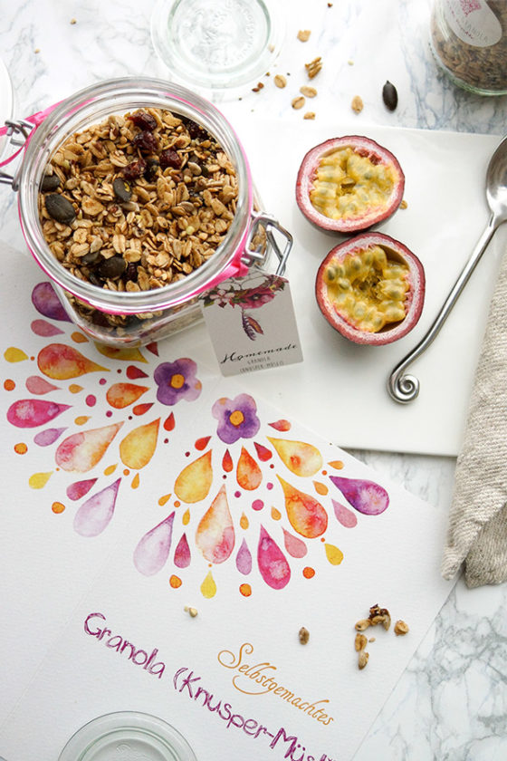 Knusper-Müsli mit Superkörnern (Superseed Granola) | Elle Republic